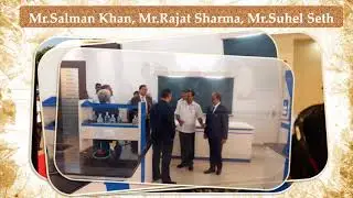 Dignitaries visited to D  B  Science College