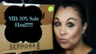 Sephora VIB Haul - Winter  2015