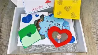 Я сделала Birthday Box для любимого брата 💙 | Крутые идеи своими руками✨