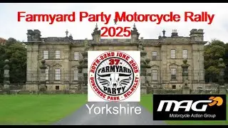 ❤ FARMYARD PARTY 2025 - Motorcycle Rally with a purpose - Helmsley, Yorkshire, UK