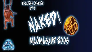 Naked Magmasaur Eggs!! and a dead baby shinehorn | Escaping Genesis Episode 2 (UnderSquad)