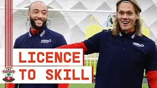 SKILLS | Southampton players take on Utilita&rsquo;s Licence to Skill challenge