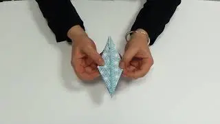 Origami-Kranich Faltanleitung DIALOGISTIKER GmbH