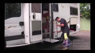 PME Liftmaster RV Platform for Mobile Home Access