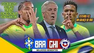 SHOW DO BRAZA ! Brasil 3 x 0 Chile I Melhores Momentos - Eliminatórias 2025