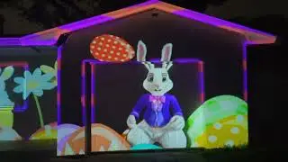 Easter Projection Mapping Show