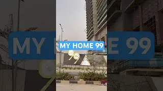 My home 99, costliest flats in neopolis and from #My home #Neopolis #Kokapet #Realestate Hyderabad