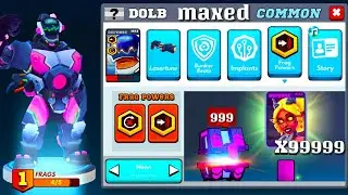 PLAY MAXED DOLB 2 POWER FREE RAINBOW CHEST OPENED IN FRAG PRO SHOOTER HALLOWEEN JAGER & KAZ'OOLU