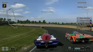 Gran Turismo 6 - Nissan R92CP 1992 | Circuit de la Sharte 2005 Race | Replay (PS3)