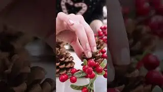DIY Holiday Candle Centerpiece | Easy Christmas Decor Idea