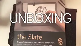 Iskn slate 2 graphic tablet (ft pen, tip, & case) unboxing asmr