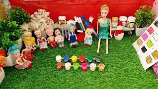 Barbie doll cartoon/Tina ki kahani Ep-168/Barbie bedtime stories/Barbie morning routine/doll story