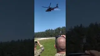 🇺🇦Ukrainian forces training with US personnel with AH-64 Apache helicopters 🇺🇦 #ukraine #russia #uk
