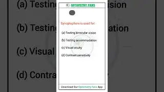 Optometry government exam's PYQ #optometry #optometryfans
