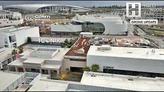 SoFi Stadium Hollywood Park Current and Future Construction Update
