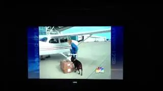 NBC 17 in Raleigh cover one of our Pilots N Paws Flights