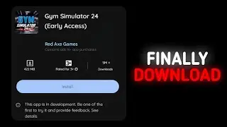 Finally Gym Simulator 24 Launched On Mobile #gymsimulator24