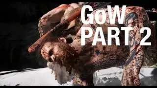 God of War - Ending the Stranger and Path to the Mountains Gameplay