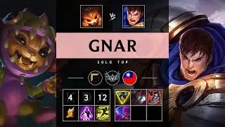 Gnar Top vs Garen - TW Challenger Patch 25.13