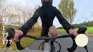 Hard Push Between Bokensdorf and Gru&szlig;endorf - Cycling Telemetry