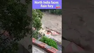 Rain Fury across North India #rainflood #monsoon #flood #indiaflood #besafe #baadh