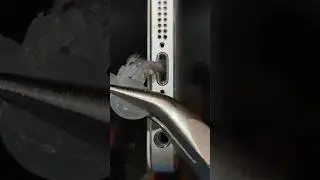 TEST: Cleaning iPhone charging Port with hot glue ❌ #asmr #satisfying #waitforit