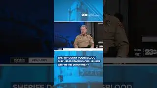 Kern County Sheriff Discusses Challenges with Staffing at KCSO  #kerncounty #bakersfield
