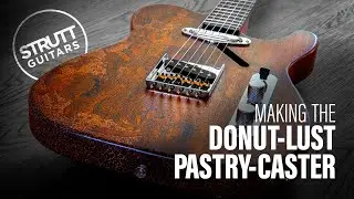 Making a 'Tattoo' Guitar - The Donut-Lust Pastry-Caster