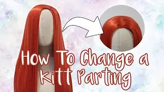 How to Change the Parting of a Kitt Wig | Coscraft UK