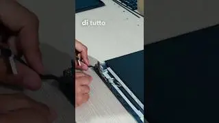 Come #sostituire la flat video di un #notebook @HPComputingSupport con stirp biadesive pt 8 #shorts