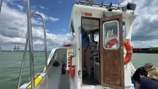 Harwich to Felixstowe on the Harbour Ferry