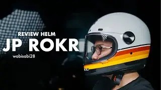 Helm Vintage Kalcer.. JP ROKR - UNBOXING + REVIEW