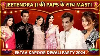 Ektaa Kapoor's Diwali Party: Jeetendra, Karan Johar & Tahira Kashyap's Candid Moments