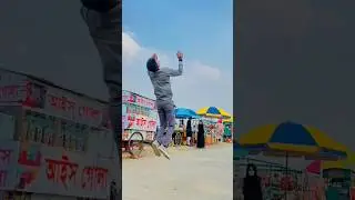 Crazy duo backflip an front flip reaction in  public😃 #ytshorts #crazy #stunt #reaction #video