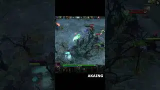 DOTA 2 | AKAING BROODMOTHER how the defense opens up #akaing #dota2 #broodmother #hightlight #abyss
