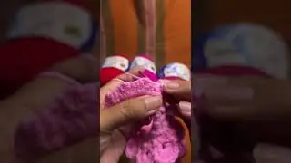 Making crochet flower rose #rose #crochet #handmade #beginners #making #beautiful #highlights #diy