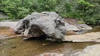 Short Hike of Graveyard Fields and Lower Falls near Asheville, NC