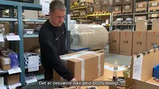 M&oslash;d Christian Knudsen, Lagerassistent, Armatec A/S