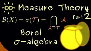 Measure Theory 2 | Borel Sigma Algebras [dark version]