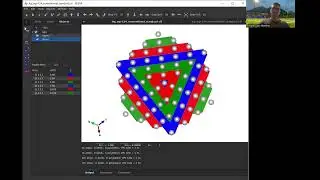 ABC-Stacking in an FCC Crystal Structure