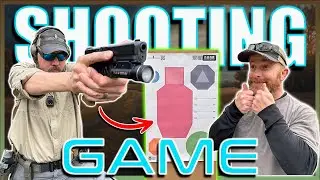 Trying Some New Pistol Shooting Challenges | Home on the Range - NOOB