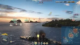 182.5k Bismarck + Conf + CQ - World of Warships