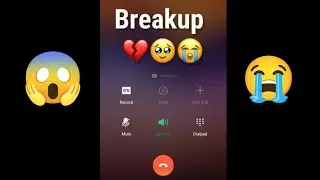 Girlfriend 💞 | Part - 1 | ( Breakup 💔😭 ) Call Prank 😂 | Unexpected Call Conversation 🤙😭🥹