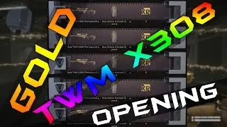 Warface - GOLD TWM X308 Box Opening (FINALLY LUCKY!)