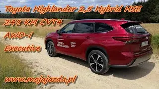 2022 Toyota Highlander 2,5 Hybrid HSE 248 KM CVT4 AWD-i Executive