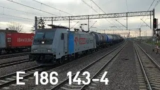 [ Orlen Koltrans ] - Pruszcz Gdański -  E186 143-4 - Paprykowe Filmy
