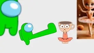 Mini Crewmate VS Ballerina Cappuccina and Trippy Troppy | Funny Italian BrainRot Animations