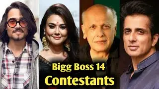 Bigg Boss 14 Contestants List | Bigg Boss 2020
