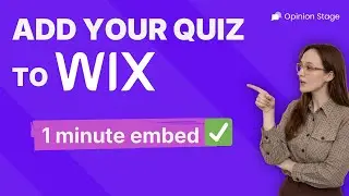 How to Add Your Quiz to Wix