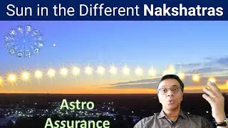 Sun in the Different Nakshatras in your horoscope
